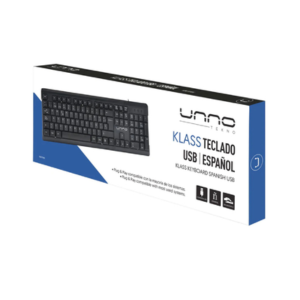Teclado para PC UNNO KB6701BK