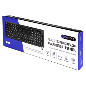 Teclado para PC inalámbrico UNNO KB6751BK