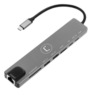 multi puerto 8 en 1 usb hub unno tekno hb1109sv