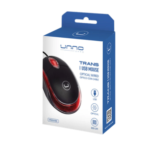 Mouse óptico USB UNNO MS6501BK